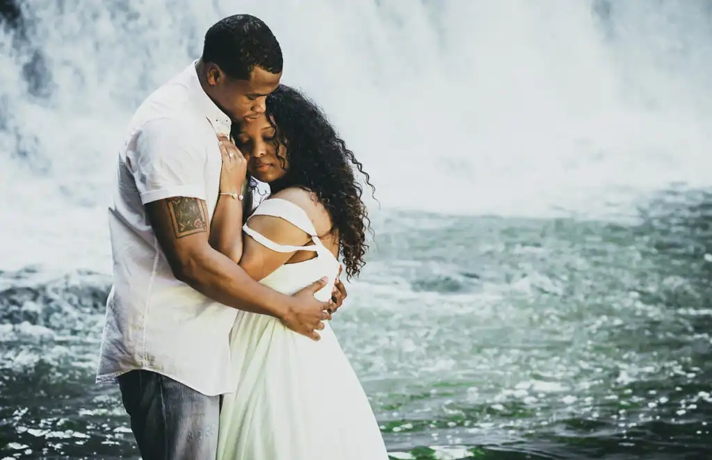 Waterfall Engagement Session